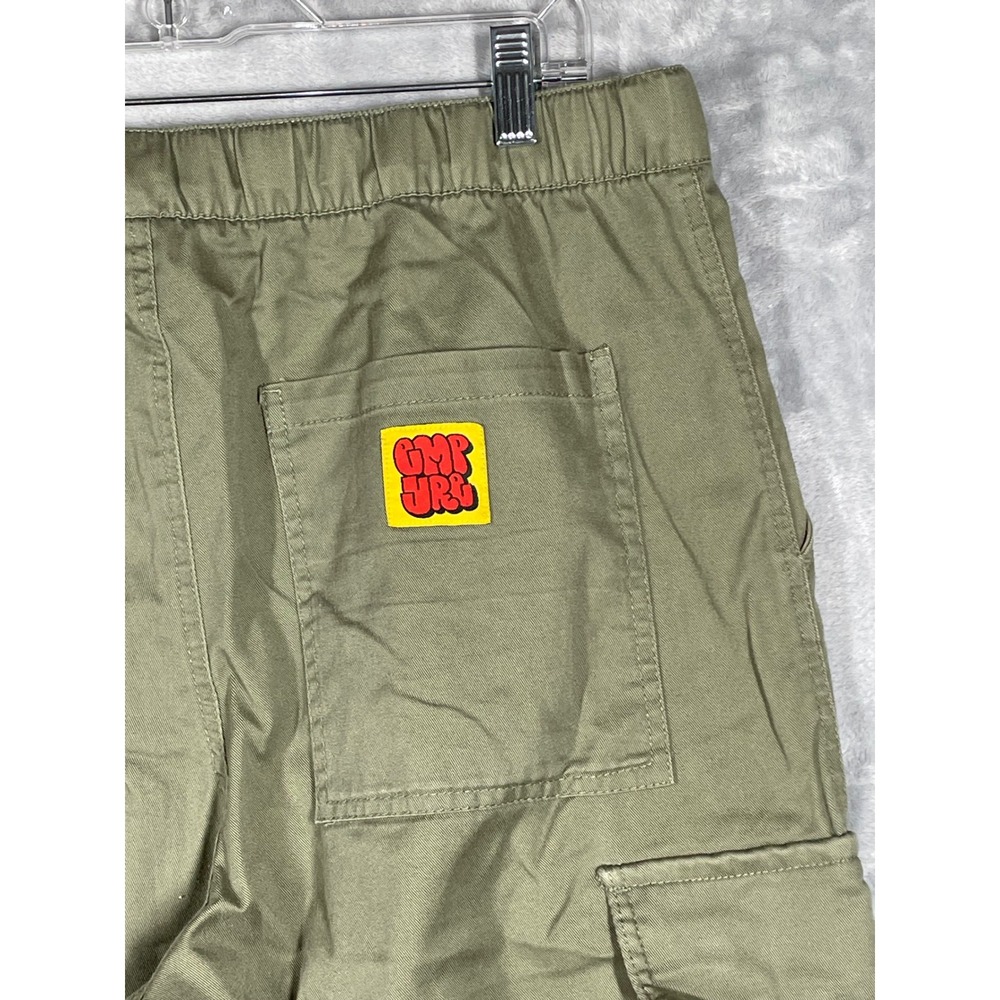 Empyre Convertible Cargo Pants Belted Olive Green Mens Medium Zip Off Shorts - Picture 6 of 13
